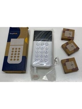 SimpliSafe Keypad and Entry Sensors
